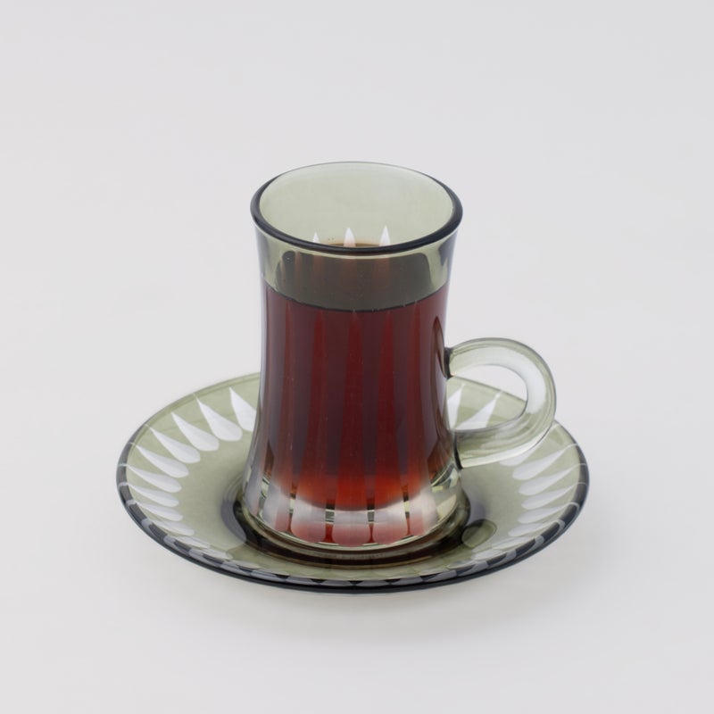Dallaty طقم أكواب شاي دلاتي، أخضر، 12 قطعة - Image 3